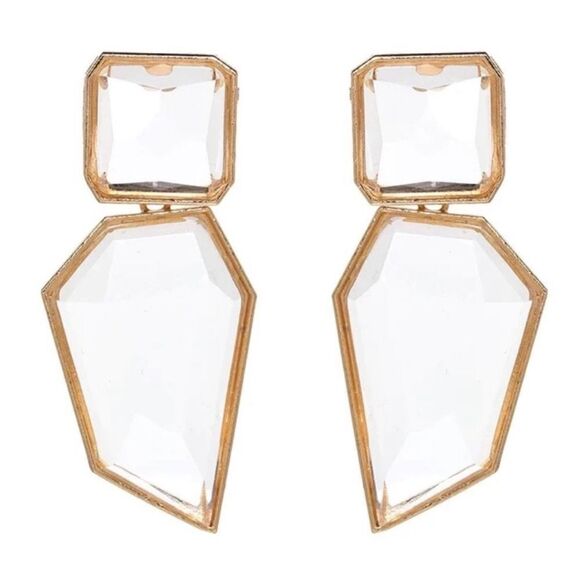 Zara Jewelry - Crystal drop earrings N393